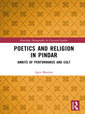 cover image of Poetics and Religion in Pindar